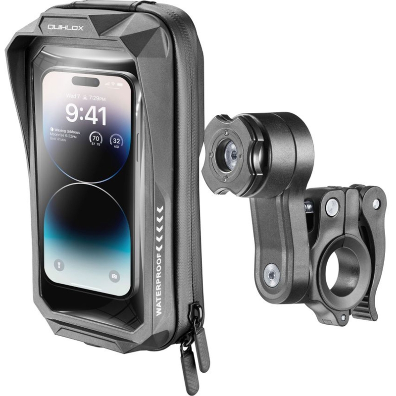 Universal vandtæt etui til Interphone mobiltelefoner QUIKLOX Vandtæt, maks. 7" med styrholder