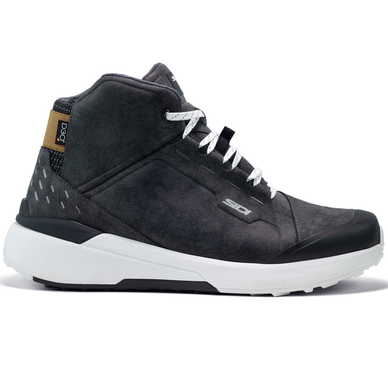 SIDI NUCLEUS Suede WP motorcykelstøvler sort-hvid