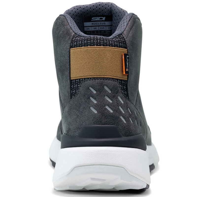 SIDI NUCLEUS Suede WP motorcykelstøvler sort-hvid