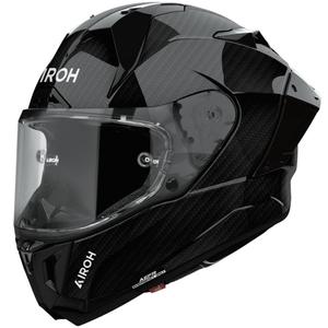 Airoh GP800 Carbon fullface motorcykelhjelm, blank sort