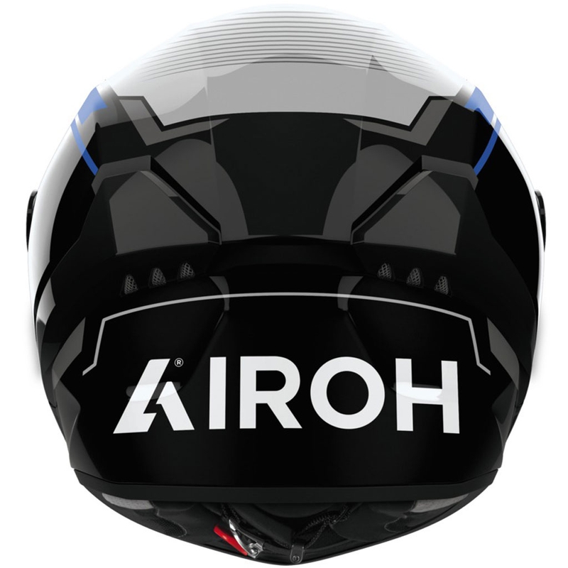 Airoh CONNOR Ego fullface motorcykelhjelm, blank blå