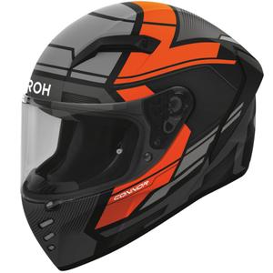 Airoh CONNOR Ego fullface motorcykelhjelm mat orange