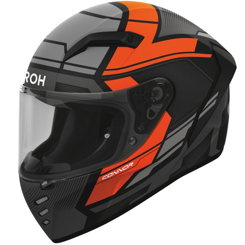 Airoh CONNOR Ego fullface motorcykelhjelm mat orange