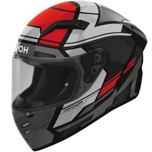 Airoh CONNOR Ego fullface motorcykelhjelm, blank rød
