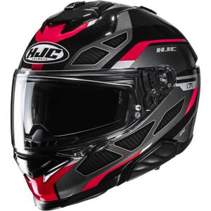 HJC i71 Zest MC1 fullface motorcykelhjelm sort-rød