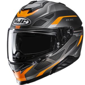 HJC i71 Zest MC7SF fullface motorcykelhjelm grå-sort-orange