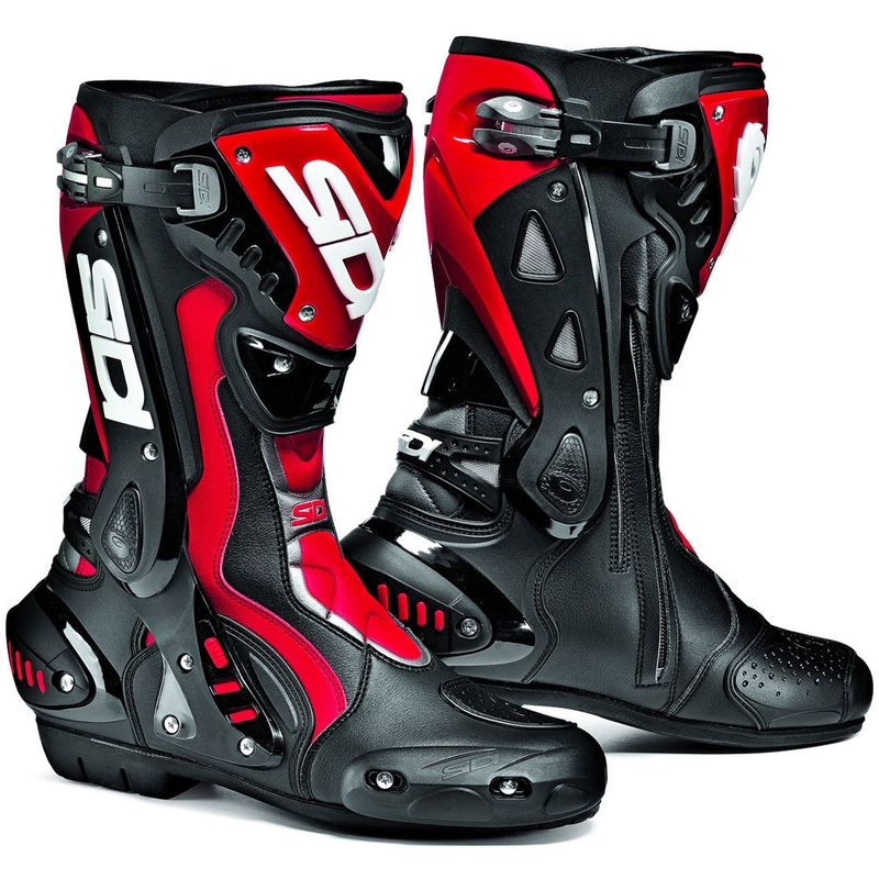 SIDI ST motorcykelstøvler sort-rød