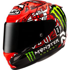 HJC RPHA 12 Quartararo Replica II MC1 integralhjelm, rød-sort