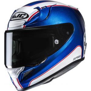 HJC RPHA 12 Respon MC2 fullface motorcykelhjelm blå-hvid-rød