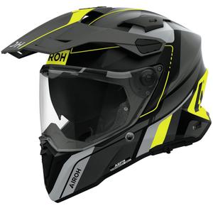 Enduro hjelm Airoh Commander 2 Skip mat gul