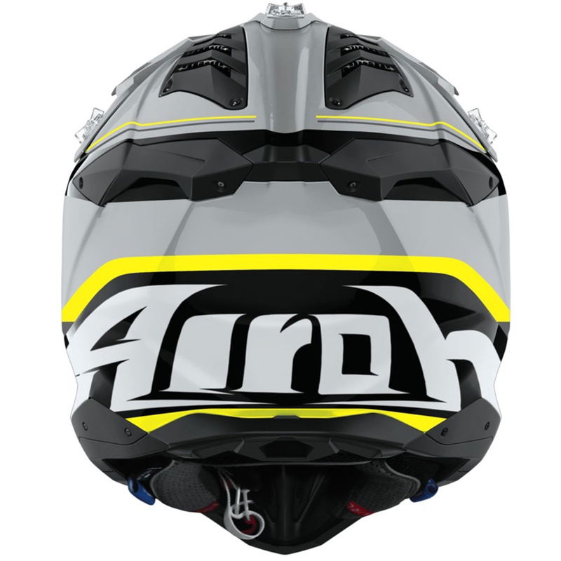 Airoh Aviator 3 Leader motocrosshjelm, blank gul