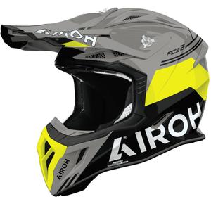 Airoh Aviator ACE 2 Fury motocrosshjelm, blank gul
