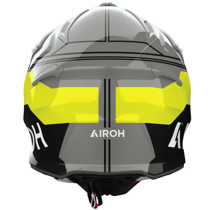 Airoh Aviator ACE 2 Fury motocrosshjelm, blank gul