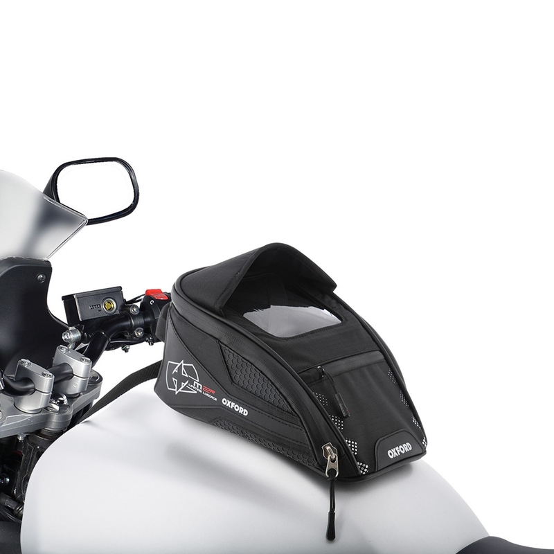 Tanktaske til motorcykel Oxford M2R sort