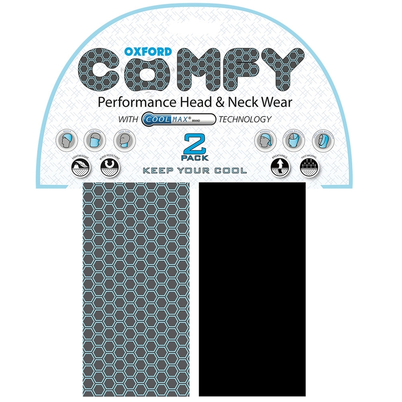 Šátky Oxford Comfy Honeycomb Coolmax®