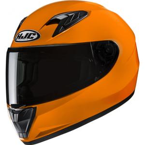 Børne fullface motorcykelhjelm HJC Y10 Solid Tramotno orange