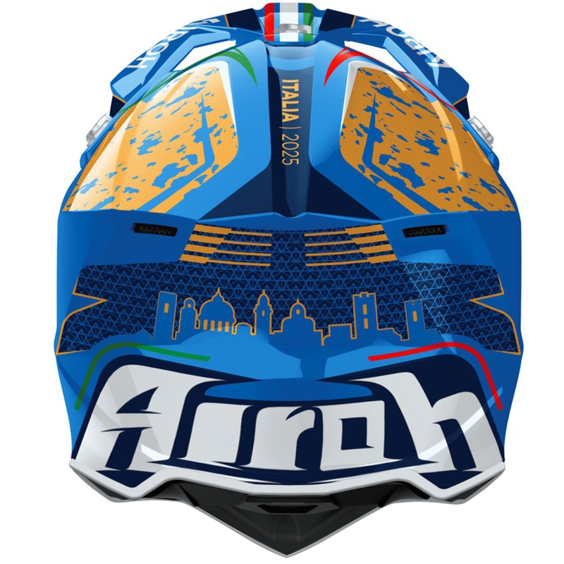 Airoh Wraaap 6DAYS ® ITALY motocrosshjelm blank