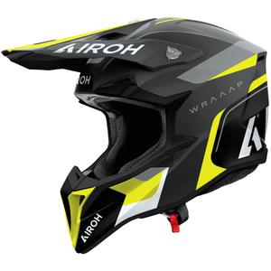 Airoh Wraaap Conquer motocrosshjelm mat gul
