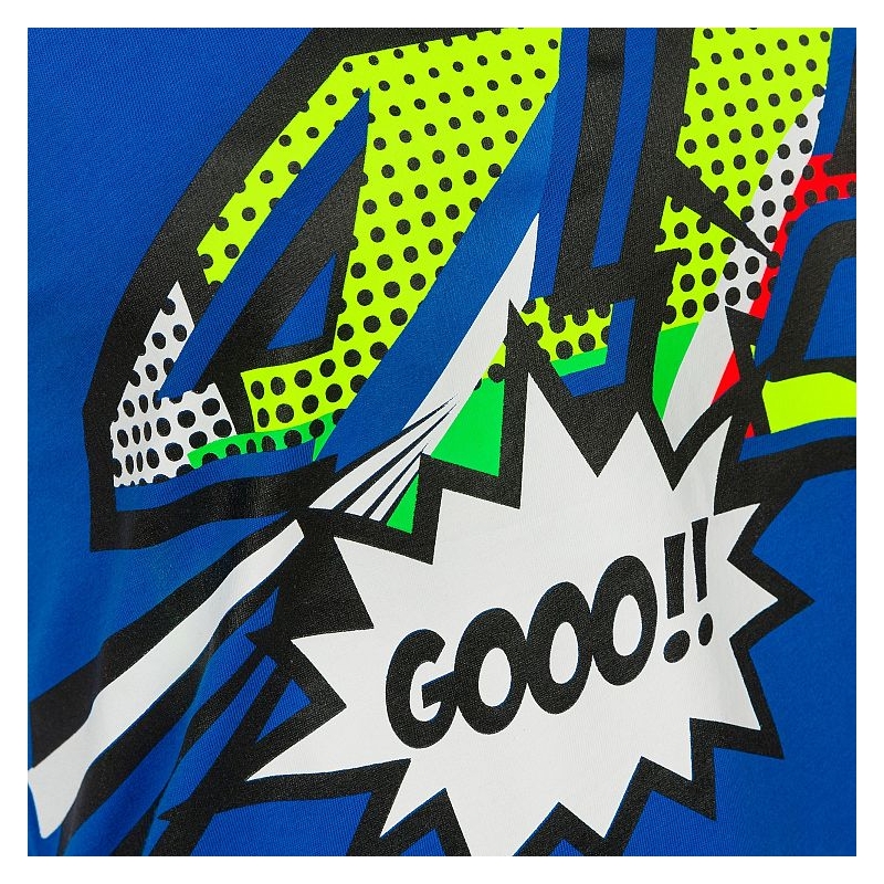 Tank top til kvinder VR46 Valentino Rossi POP ART blå