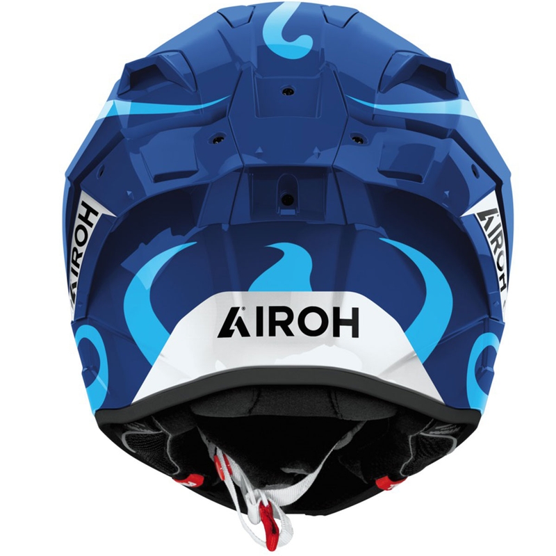 Airoh GP800 Swain full face motorcykelhjelm, blank blå
