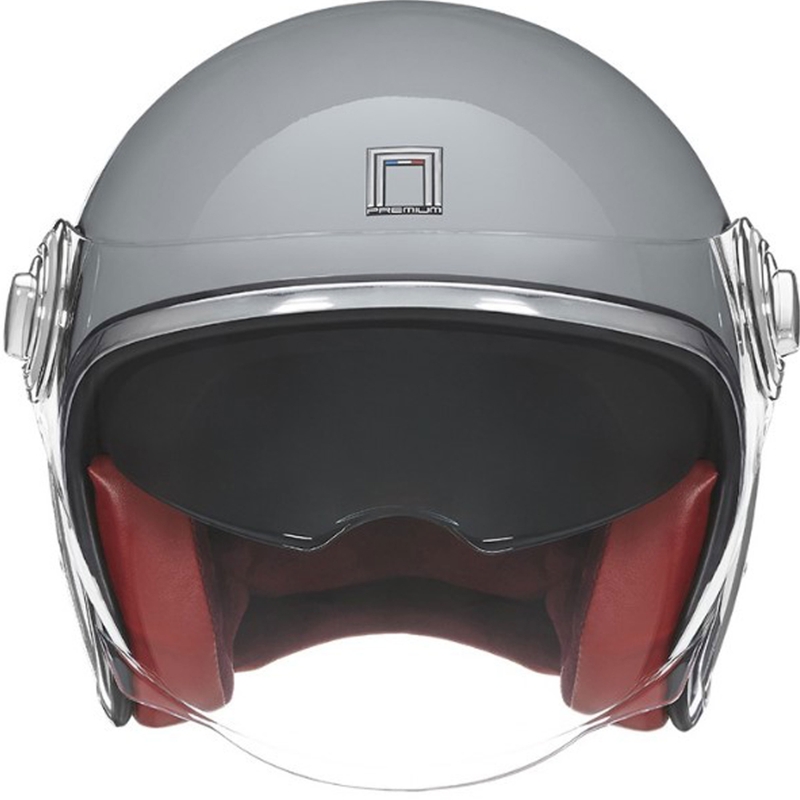 NOX PREMIUM Heritage åben hjelm grå