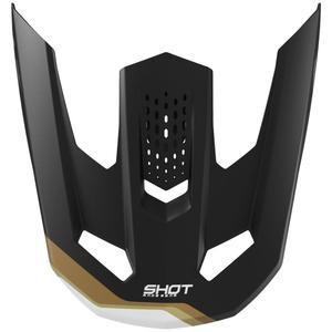 Visir til Shot Speed Atomic hjelme, mat guld