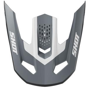 Visir til Shot Speed Hybrid hjelme, matgrå