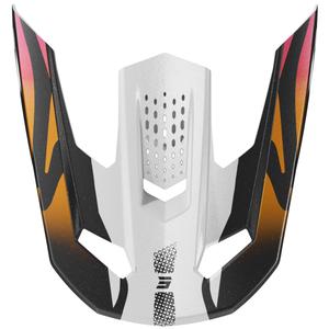 Hjelmvisir Shot Speed Wave perle sort-hvid