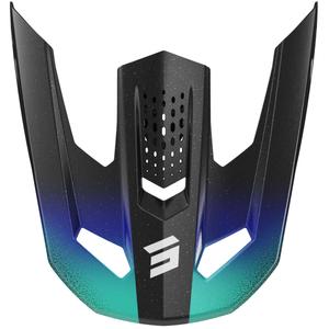 Visir til Shot Speed Olymp børnehjelme perleblå