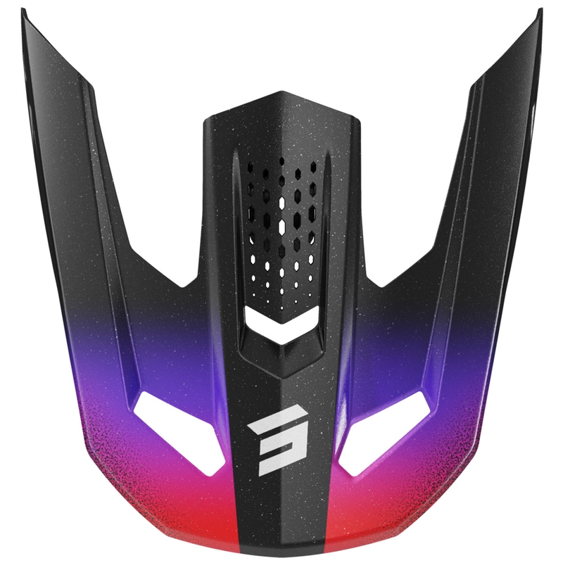 Visir til Shot Speed Olymp børnehjelme, perle lilla