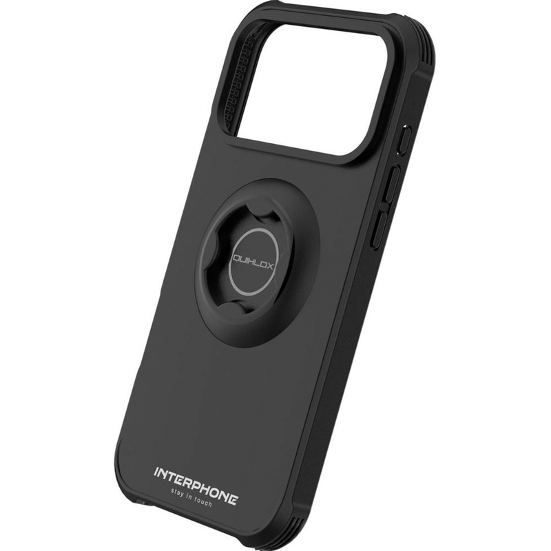 Interphone QUIKLOX Tetraforce - Apple iPhone 17 Pro telefoncover sort