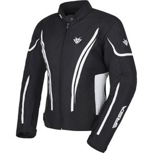 RSA Wasp sort-hvid motorcykeljakke til kvinder