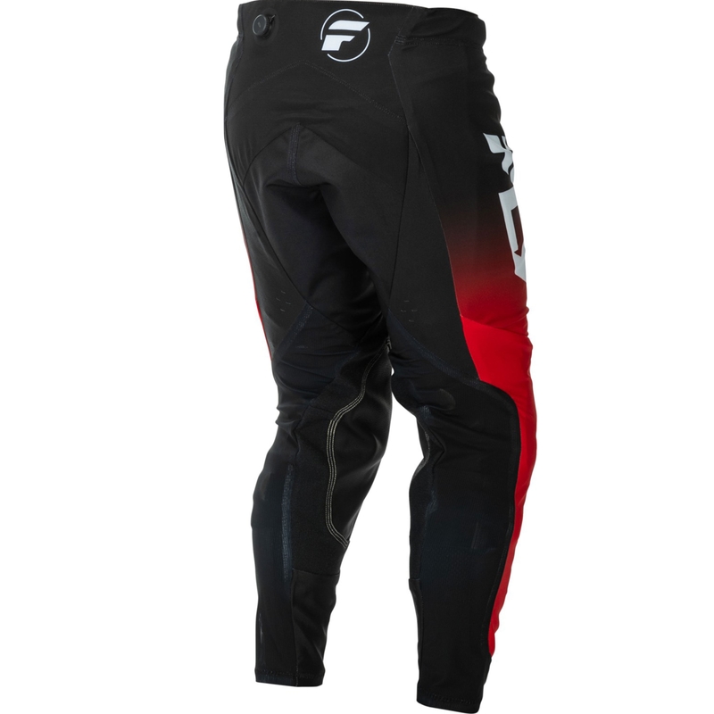 FLY Racing Evolution motocrossbukser rød-sort-hvid