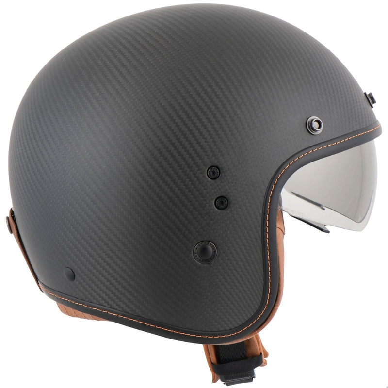 Hjelm Scorpion Belfast Evo Carbon, Sort/Matt