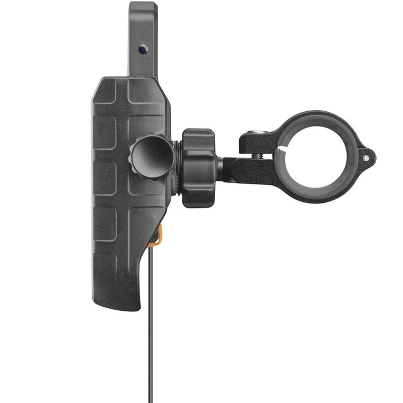 Interphone Crab telefonholder med trådløs opladning og USB-C, sort