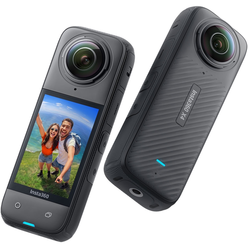 Insta360 X4 Motorcykelpakke Actionkamera Sort
