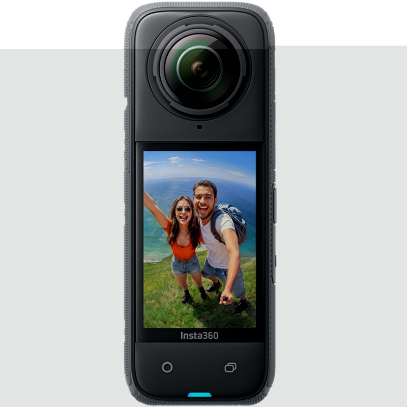 Insta360 X4 Motorcykelpakke Actionkamera Sort