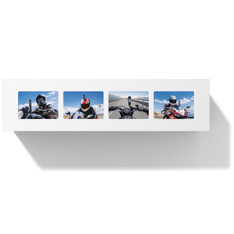 Insta360 X4 Motorcykelpakke Actionkamera Sort
