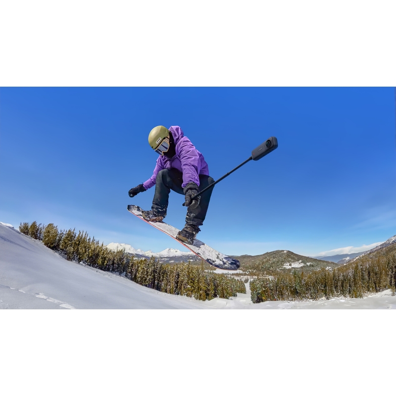 Insta360 X4 Motorcykelpakke Actionkamera Sort