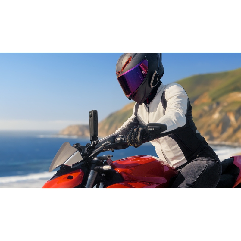 Insta360 X4 Motorcykelpakke Actionkamera Sort