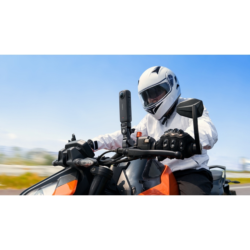 Insta360 X4 Motorcykelpakke Actionkamera Sort