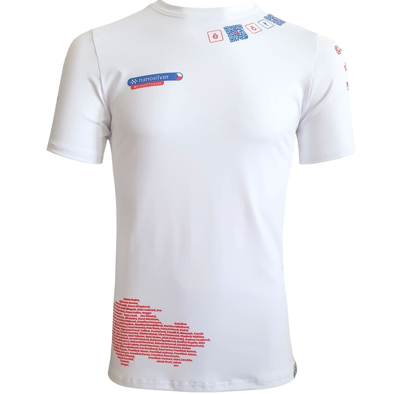 Funktionel T-shirt nanosilver® HOME hvid