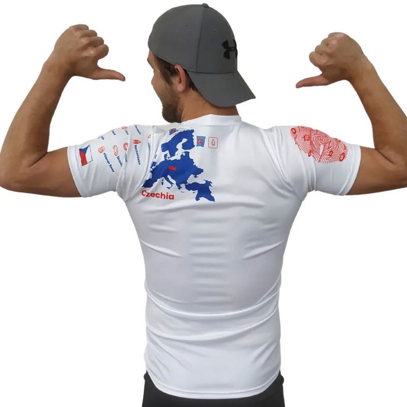 Funktionel T-shirt nanosilver® HOME hvid