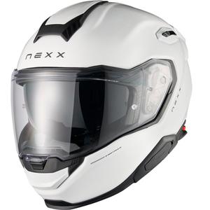 Nexx X.TR Plain Full Face Motorcykelhjelm Hvid