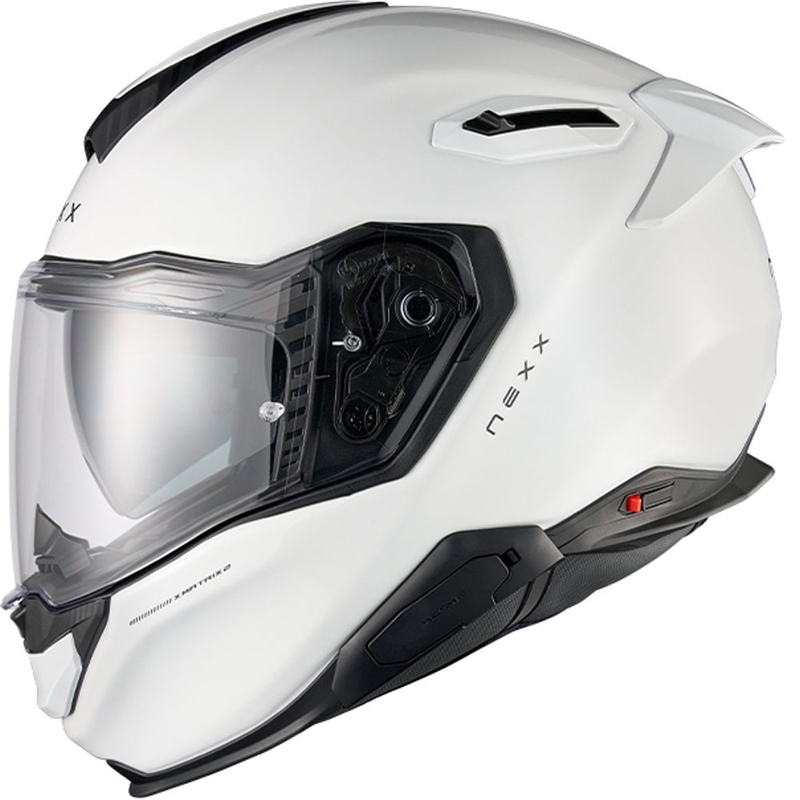 Nexx X.TR Plain Full Face Motorcykelhjelm Hvid