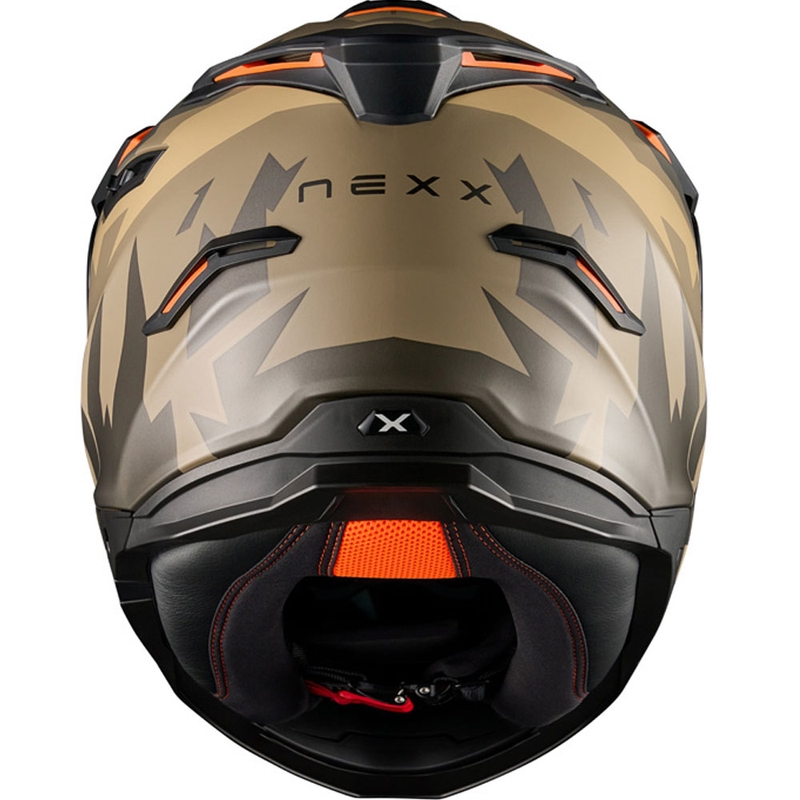 Enduro motorcykelhjelm NEXX Y.TRAVL Primal mat sandgrå