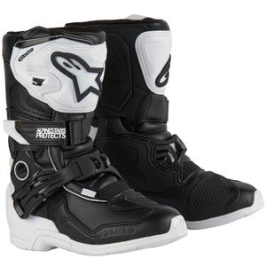 Motorcykelstøvler Alpinestars Tech 3S Børn, Hvid/Sort