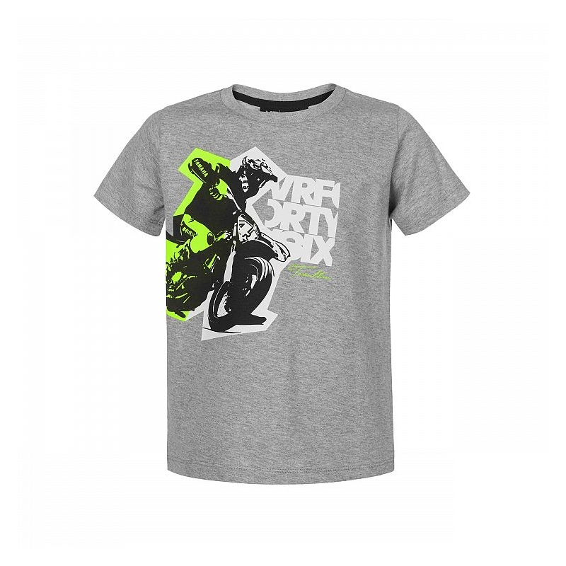 Dětské triko VR46 Valentino Rossi šedé