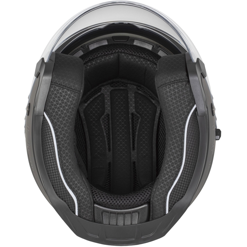 Cassida Jet Tech 2.0 RoTo Åben Motorcykelhjelm, Mat Sand-Sort-Grå