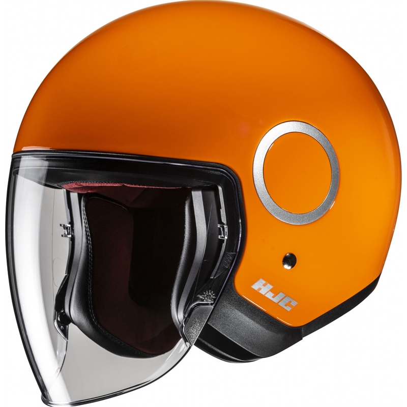Åben motorcykelhjelm HJC RPHA 40 Ensfarvet orange